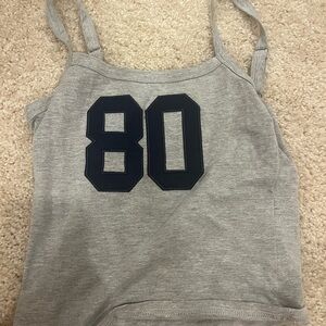 Edikted Gray Tank Top with 80
